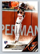 Joey Rickard 2016 Topps Update #US105 Baltimore Orioles RC