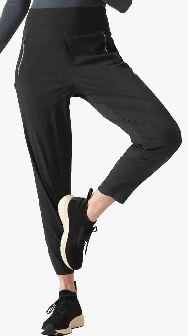 Athleta Trekkie North Jogger Pants Women's Size 2 Black NWT