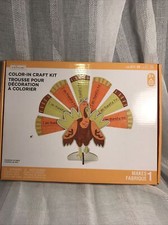 Creatology THANKSGIVING Craft Turkey Kit -I Am Thankful For..NEW 3 DIY Kids