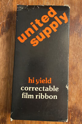 Klean Write 625 Correctable Film Ribbon Black Box of 5 New