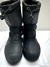 Northside Snow Boots 3M Thinsulate Insulation Water Resistant KIDS Sz 4 BLACK