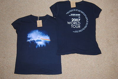 ROGER WATERS DARK SIDE OF THE MOON 2007 WORLD TOUR DAMEN SKINNY T-SHIRT FLOYD