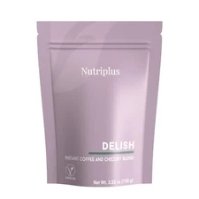 FARMASI NUTRIPLUS DELISH INSTANT COFFE AND CHICIRY BLEND 100gr 3.53oz