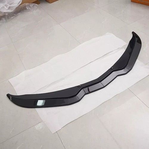 Feengo GLOSS BLACK ABS FRONT BUMPER LIP SPLITTER FOR 2014-2019 CORVETTE C7 Z06 - Picture 2 of 14