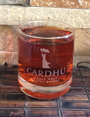 CARDHU Collectible Whiskey Glass