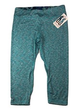 Active Life Reversible Leggings Yoga Pants Blue / Green Women's Size XXL