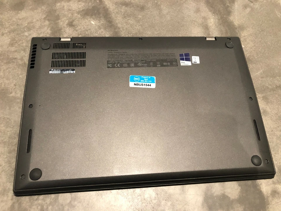 Portátil Lenovo THINKPAD X1 Carbono 3Gen Core i5 5200U 4GB RAM 250GB SSD Fullhd - Imagen 4 de 4