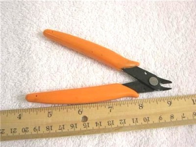 Side cutters 2 pair per lot 5'' insulated grips for wire string line thread