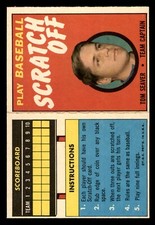 1970 Topps Scratch-Offs Baseball #19 Tom Seaver EX/MT *d2