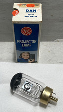 GE DAH Photo Projector Projection Studio Lamp Bulb 500w 120V Black Top