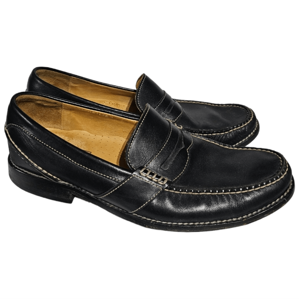 SPERRY GOLD CUP Black Leather Penny Loafers - Size 12 | eBay display picture 2