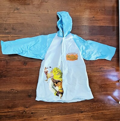 Shrek Raincoat Suit Size 5-7 Yrs rain coat Very Cute | eBay Australia