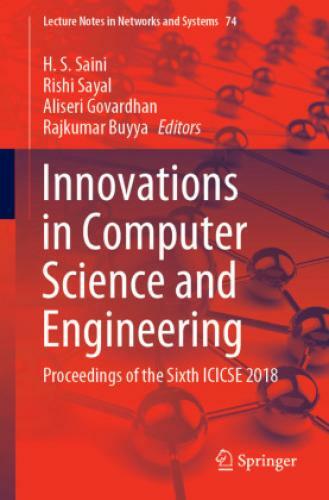 Thumbnail - Innovations In Computer Science And Engineering Proceedings Of The