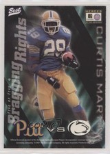 1997 Best Heroes of the Gridiorn Promos Bragging Rights Curtis Martin HOF 0bs7