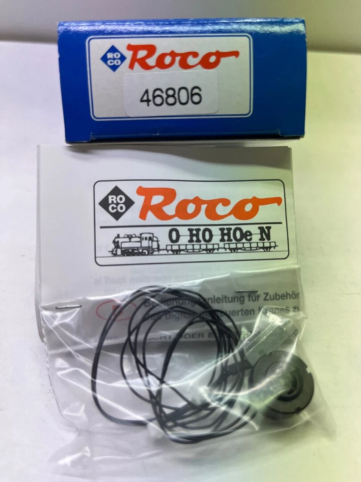 Roco 46806 Spur H0 1/87 Elektro Hubmagnet und Arbeitsleuchte
