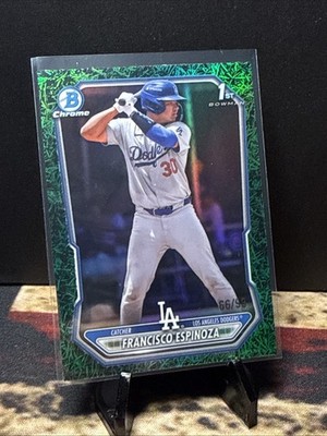 2026 Bowman Chrome Francisco Espinoza /99 Green Turf