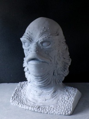 Creature Black Lagoon Lifesize Gillman Bust - Rare Vinyl Monster Model Classic