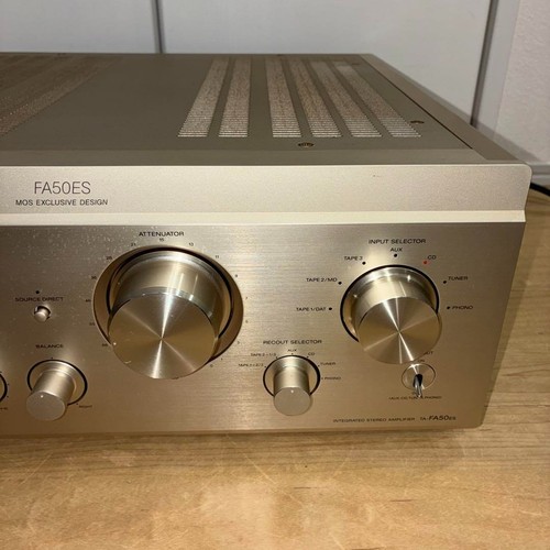 SONY TA-FA50ES Integrated Stereo Amplifier Gold Tested from japan - Picture 13 of 14