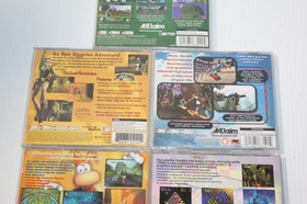 Sega Dreamcast Game Lot RAYMAN 2 Q-Bert Trick Style Tomb Raider Tee Off TESTED