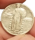 1929-D Denver Mint Silver Standing Liberty Quarter 90% Silver.