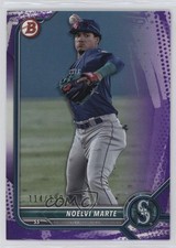 2022 Bowman Prospects Purple Border 114/250 Noelvi Marte #BP-63 mv7
