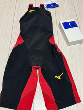 MIZUNO GX SONIC 6 ET Racing Swimsuit Swimwear Kneeskin Red size M N2MGA703