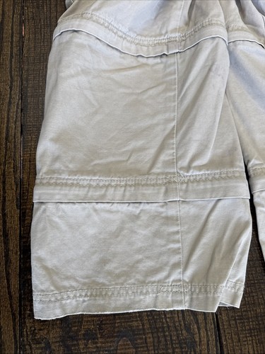 Vintage 90s JNCO Jeans Extremes Army Twill Khaki Cargo Zip Off Youth 8 Pants - Picture 21 of 24