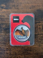 Silber Münze Rodan Godzilla 2023 - Niue - 1 Oz 999 Silber In Blister