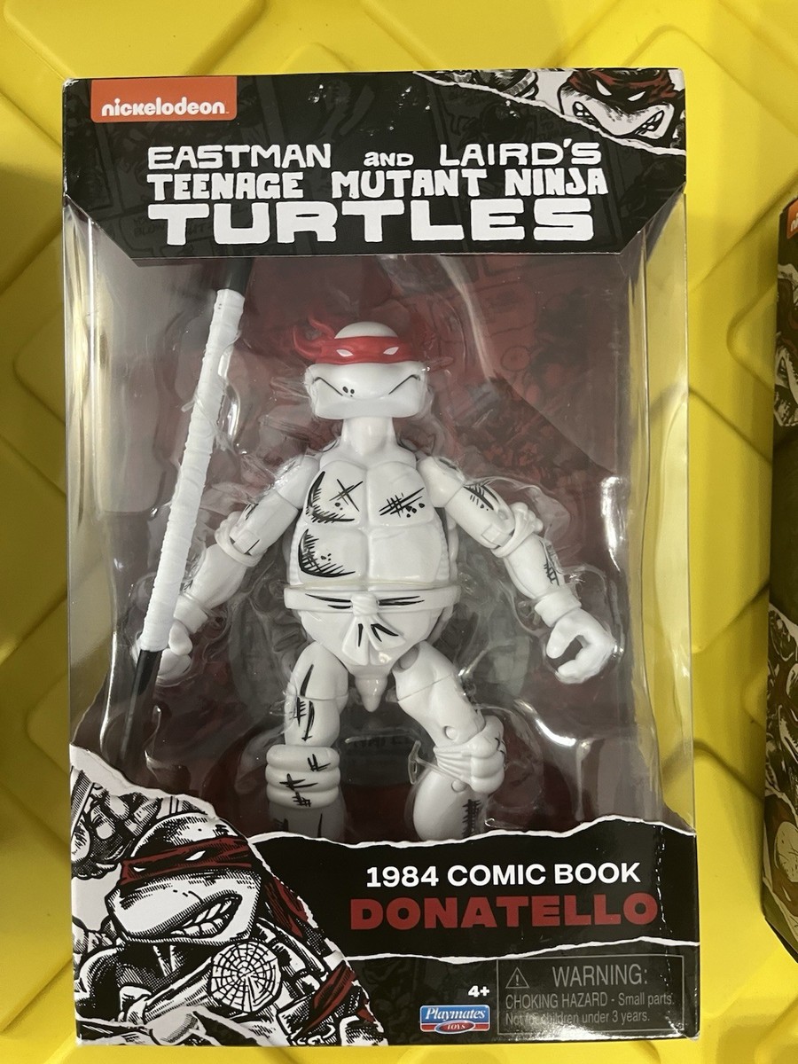 Donatello 1984 Comic Book Black & White Playmates Toys TMNT 6