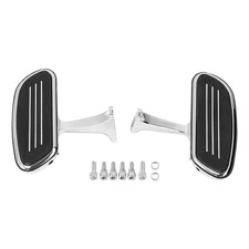 Chrome Passenger Foot FloorBoard Fit For Harley Touring 1993-2025 Pegstreamliner