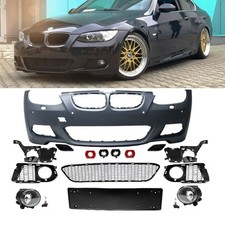Sport Stoßstange vorne SRA/PDC +Nebel passt für BMW E92 E93 Serie/ M Paket +ABE*
