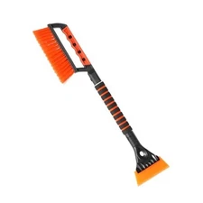 24.8" Car Scraper Snow Brush, Silicon Ice Scrapers for Car Windshield, 