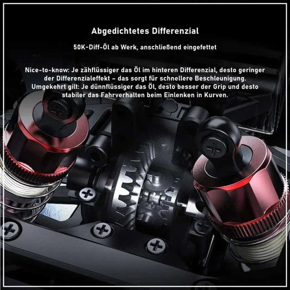 Driftoys 1:14 Brushless RC Car 4WD Gyro + 3S 2500mAh Powerbattery - Bild 4 von 4