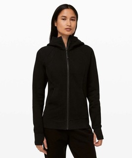 Lululemon Scuba Hoodie Women’s Sz 8 Full Zip Black