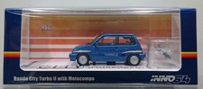 Innomodel 1/64 Honda City Turbo II Bulldog with Motocompo (Blue)