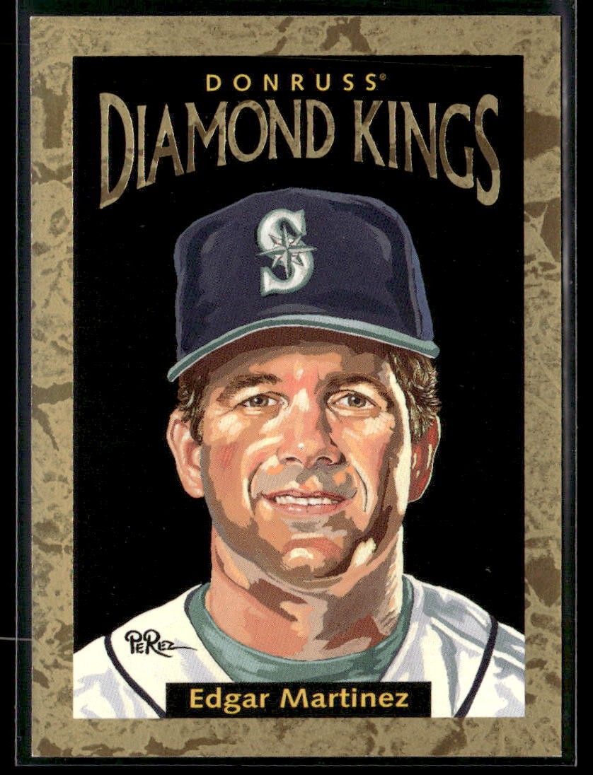 1996 Donruss Diamond Kings Edgar Martinez #DK-26 NM #/10000