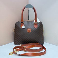 Celine Pre-Owned Authentic Crossbody Bag Monogram Shell Free Tracked Shipping