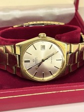 OMEGA Geneve *+BOX* Vintage 1970’s Men’s Automatic Date Gold Watch - 166.0099