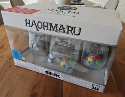 SNK Neo Geo Mini Samurai Shodown Haohmaru - Limited Edition NEU / Transparent  