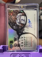 Topps 2024-25 Bowman University Chrome AJ Storr Eye Test Autograph Kansas