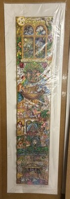 Charles Fazzino Celebration Of Spirit Gold Edition Signed Numbered COA Unframed