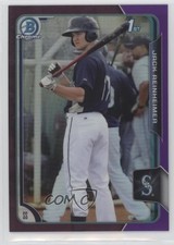 2015 Bowman Chrome Prospects Purple Refractor 64/250 Jack Reinheimer #BCP108 2f9