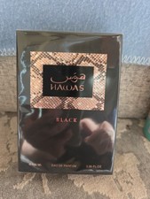 NEW Rasasi Hawas Black for MEN Eau De Parfum Spray 3.38 FL OZ / 100 ML EDP - Box
