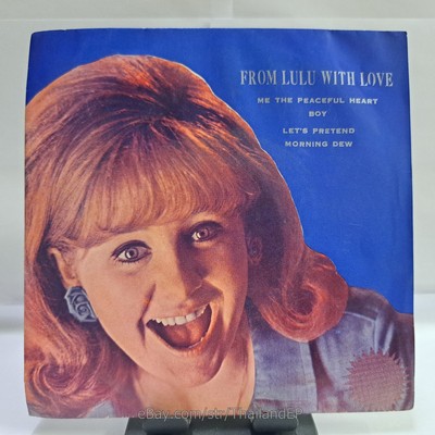 FROM LULU WITH LOVE /ME THE PEACEFUL /LET'S PRETEND / THAI EP 7'' THAILAND 45RPM