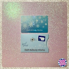 ❄️ 2025 Bath & Body Works Sparkling Snowflakes Gift Card w/ Envelope $0 MINT