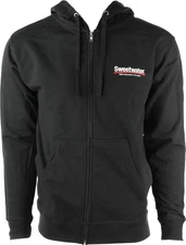 Sweetwater Vintage Black 'Bolt' Mic Full-Zip Hoodie - Unisex, Large