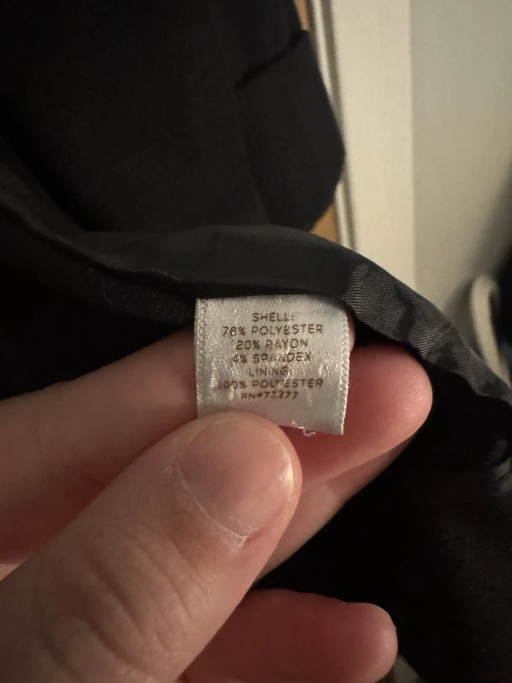 Chaqueta Blazer Lauren Conrad Talla S Negra Manga 3/4 Elastizada Preppy Oficina Foto 2 de 3