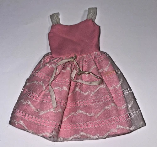 VTG 1963 SKIPPER PARTY PINK DRESS