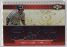 2011 Topps Triple Threads Triple Relics 35/36 Shin-Soo Choo #TTR-42 k4s