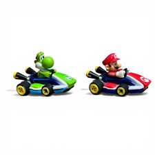 Carrera First Nintendo Mario Kart 1/50 SCALE SLOT CAR YOSHI And MARIO KARTS